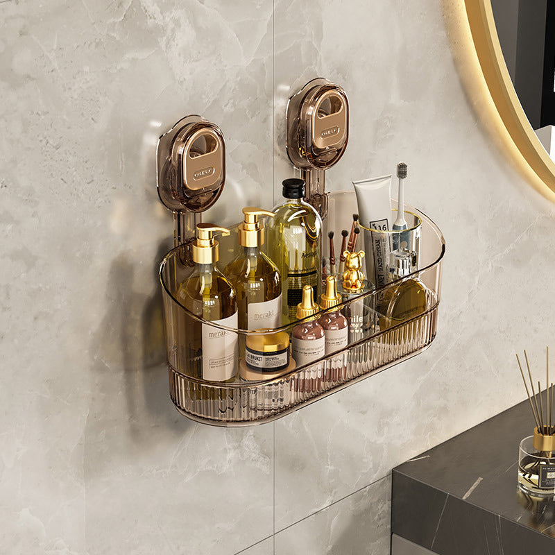 Caja de Almacenamiento con Ventosa para Baño sin Taladrar