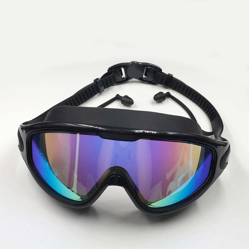 Gafas de natación de gran angular con efecto antivaho