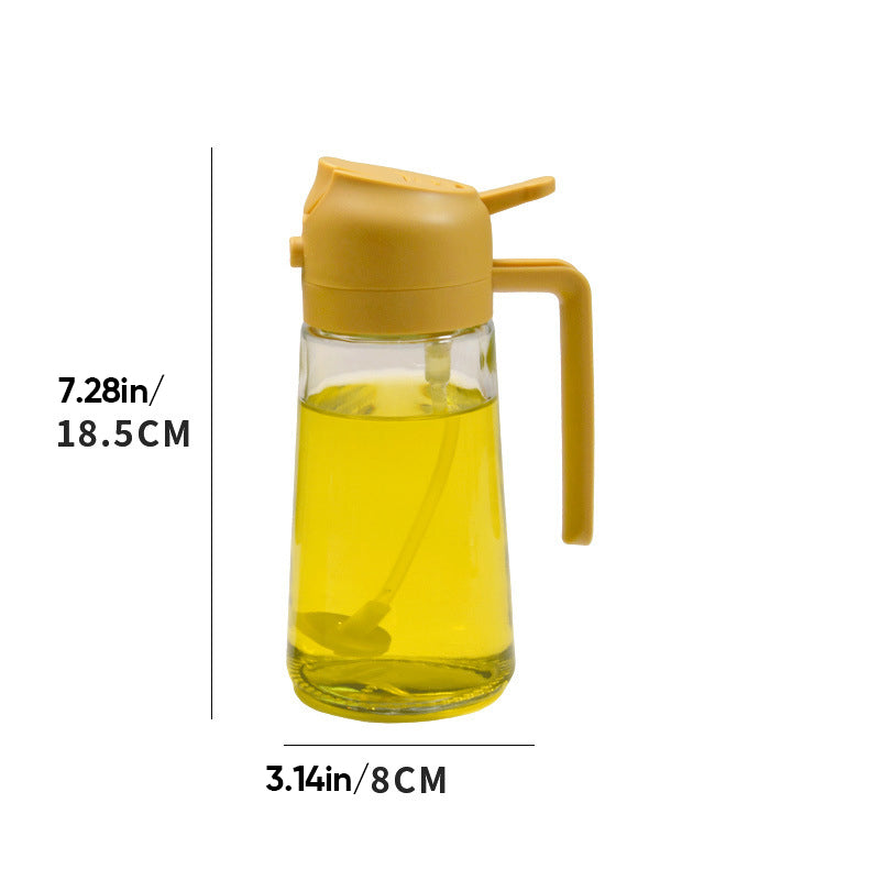 Spray y dispensador de aceite de vidrio 2 en 1 | Brehn