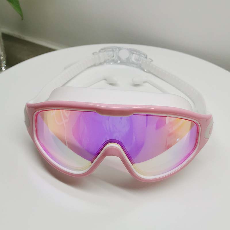 Gafas de natación de gran angular con efecto antivaho
