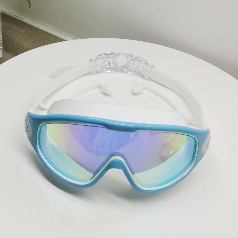Gafas de natación de gran angular con efecto antivaho