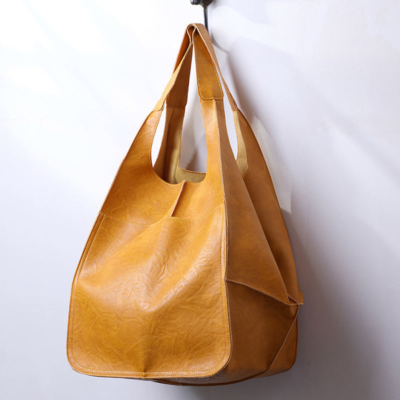 Bolsos de fin de semana de gran tamaño de cuero