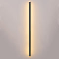 Aplique de Pared Exterior Moderno de Aluminio con Retroiluminación