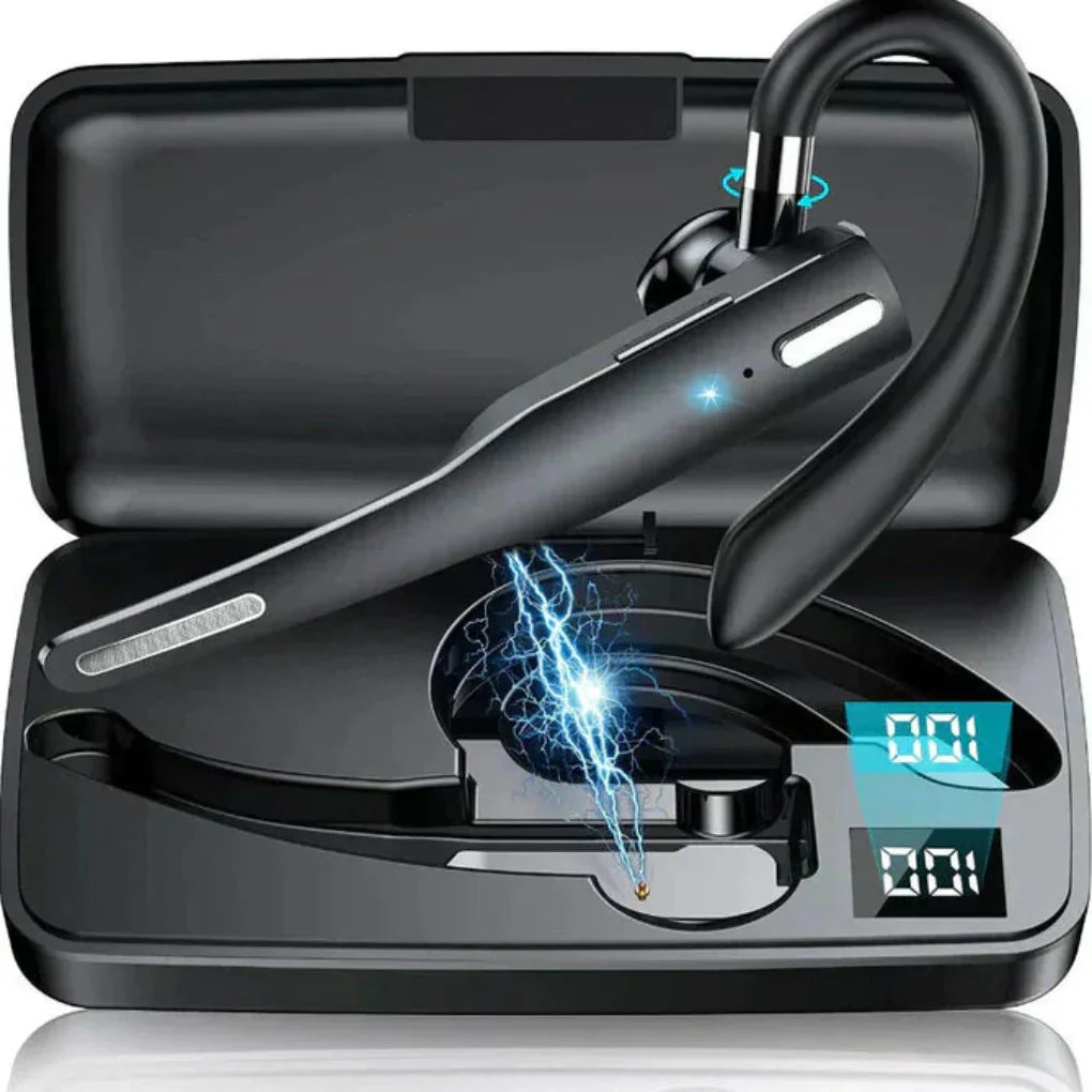 Auriculares Bluetooth 5.1 con cancelación de ruido y micrófono doble para hombres