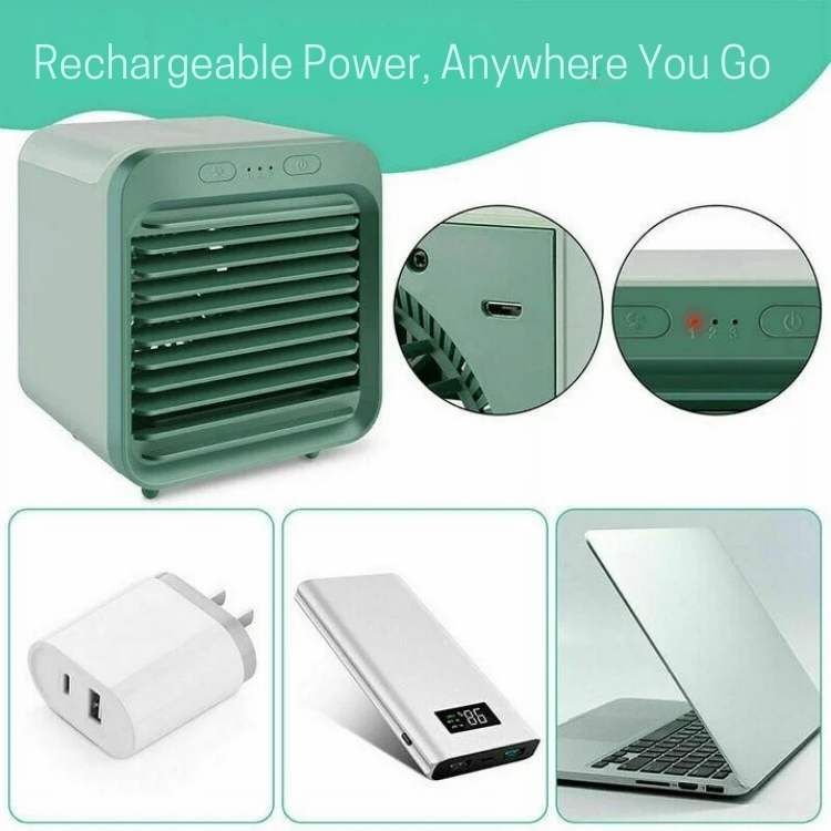 Aire Acondicionado Portátil Compacto con Enfriamiento Ajustable