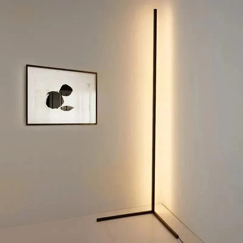 Lámpara de Esquina RGB Elegante con Control Remoto - Iluminación Moderna