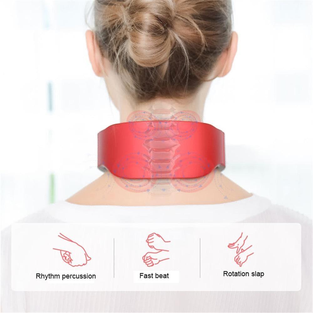 Masajeador de Cuello y Hombros Inteligente 4D con Calor para Alivio de Cuello y Hombros