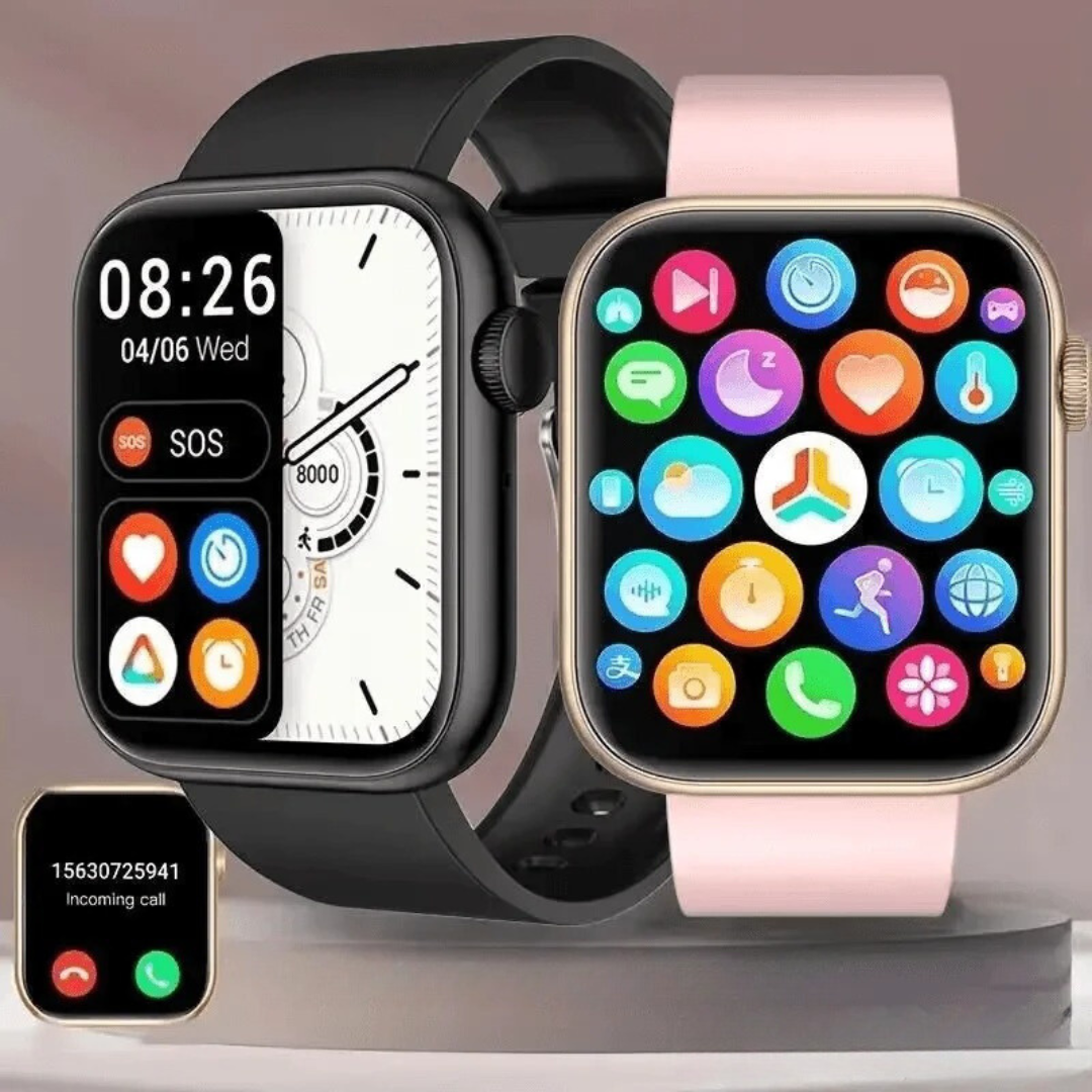 Reloj inteligente con medidor de entrenamiento