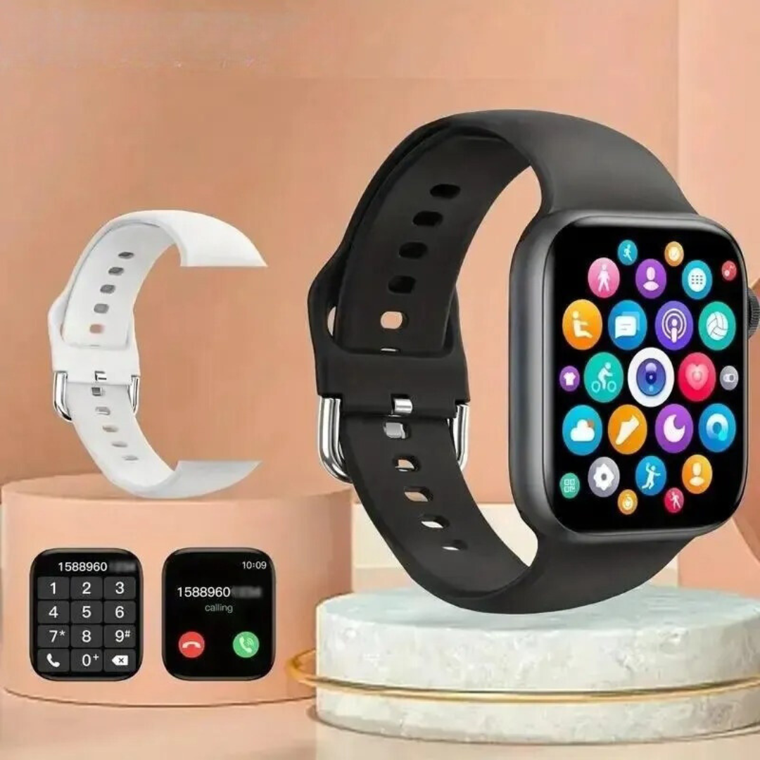 Reloj inteligente con medidor de entrenamiento