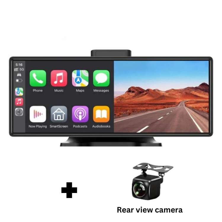 SmartDrive Pantalla Inalámbrica de 10.25” para CarPlay y Android Auto
