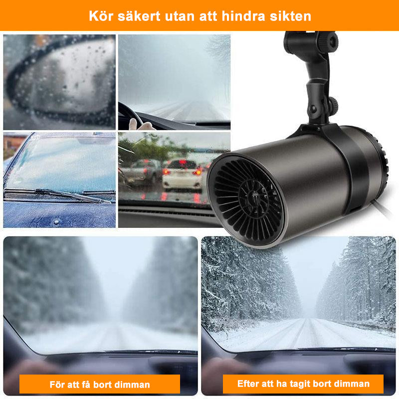 Calefactor de Aire Caliente Rápido para Coche - Multifuncional y Seguro