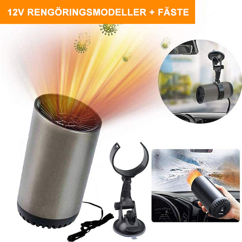 Calefactor de Aire Caliente Rápido para Coche - Multifuncional y Seguro