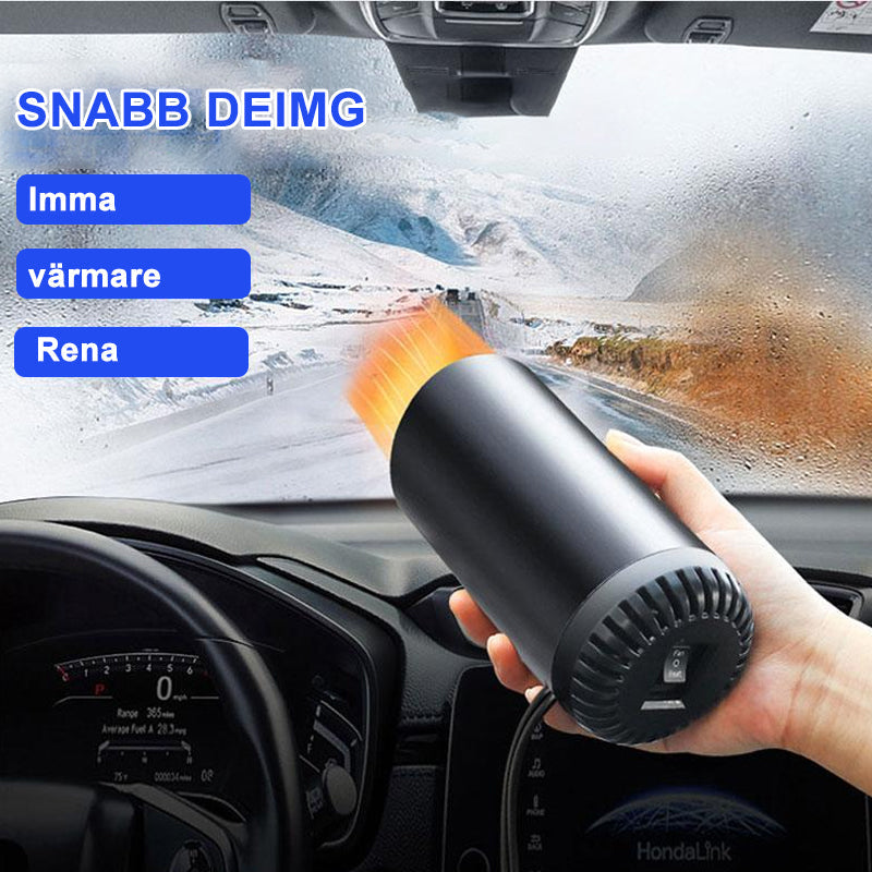 Calefactor de Aire Caliente Rápido para Coche - Multifuncional y Seguro