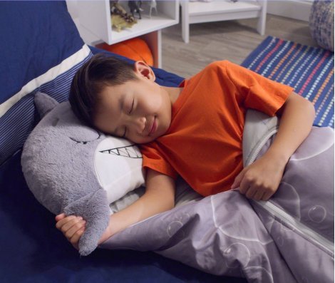 Lisslune | SnuggleBuddy – Juguete de peluche y saco de dormir en uno para niños