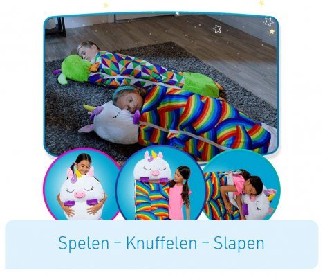 Lisslune | SnuggleBuddy – Juguete de peluche y saco de dormir en uno para niños