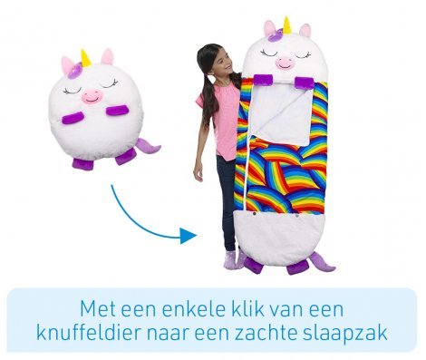 Lisslune | SnuggleBuddy – Juguete de peluche y saco de dormir en uno para niños