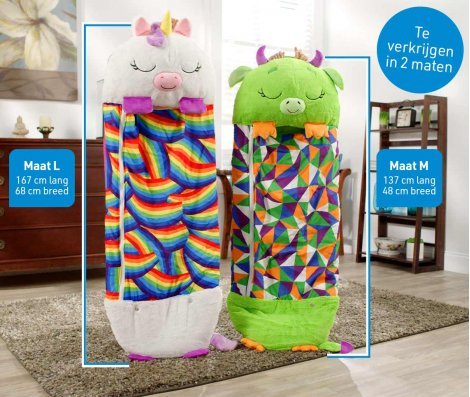 Lisslune | SnuggleBuddy – Juguete de peluche y saco de dormir en uno para niños