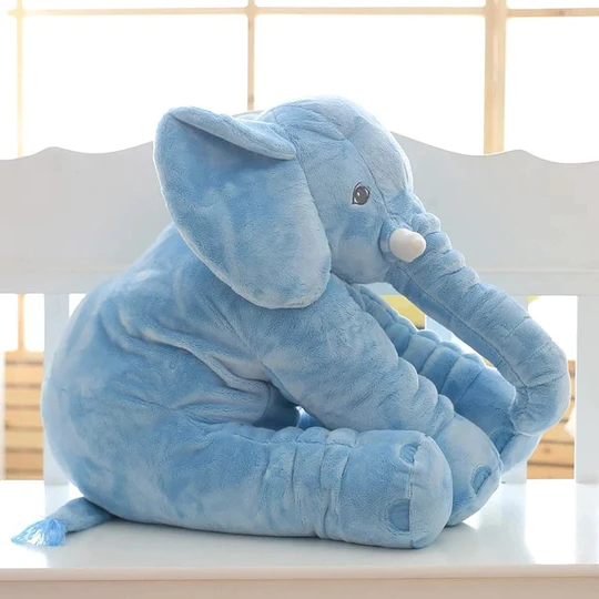 Almohada de Peluche Elefante Bebé para Abrazar y Jugar