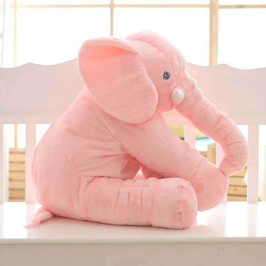 Almohada de Peluche Elefante Bebé para Abrazar y Jugar