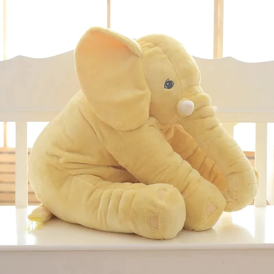 Almohada de Peluche Elefante Bebé para Abrazar y Jugar