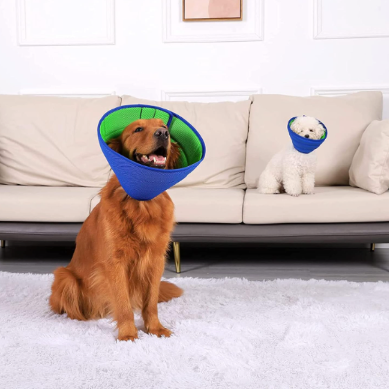 Collar de Recuperación Ajustable para Mascotas - Suave y Cómodo
