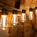 Luces de cadena LED solares para exteriores