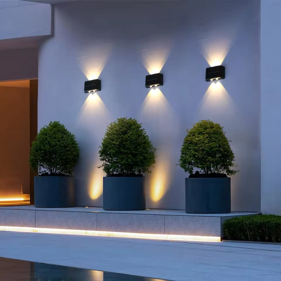 Luces de Pared LED Solares para Exterior