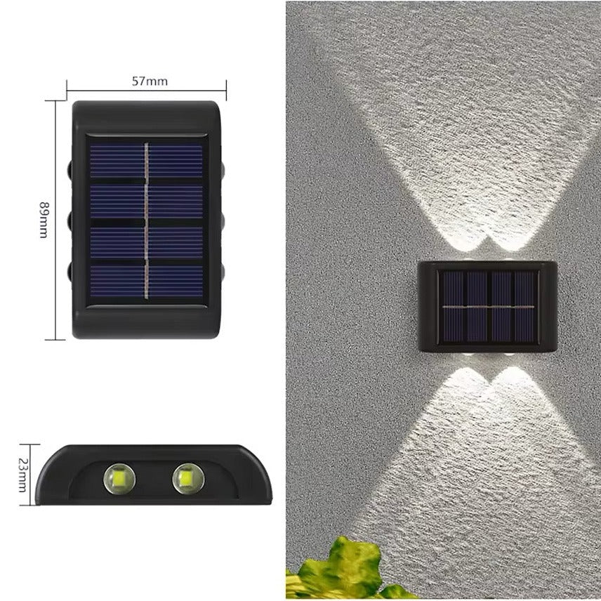 Luces de Pared LED Solares para Exterior