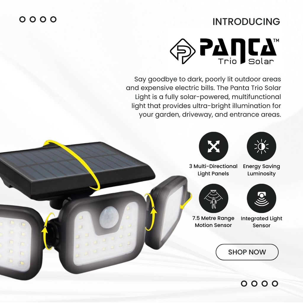 Luces Exteriores Solares con Sensor de Movimiento