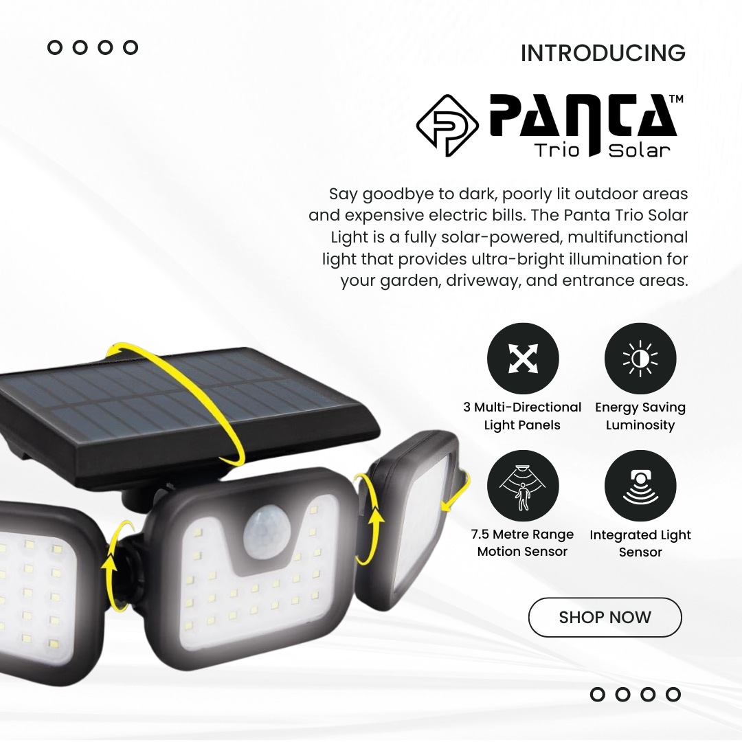 Luces Exteriores Solares con Sensor de Movimiento