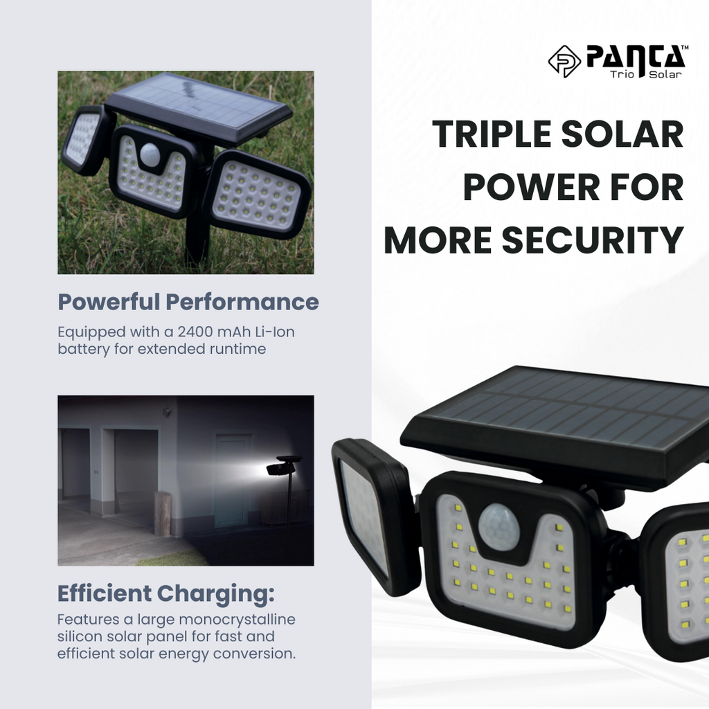 Luces Exteriores Solares con Sensor de Movimiento