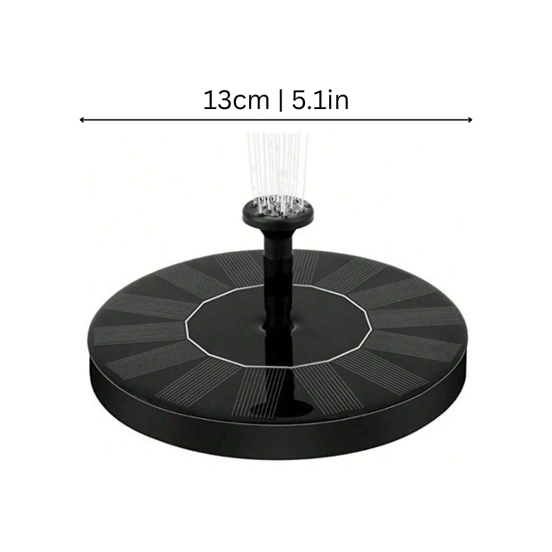 Fuente de Agua Exterior Solar SunSpray