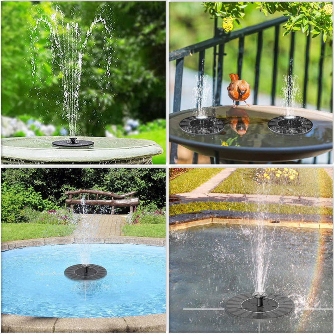 Fuente Solar Ecológica – Decorativa y Funcional