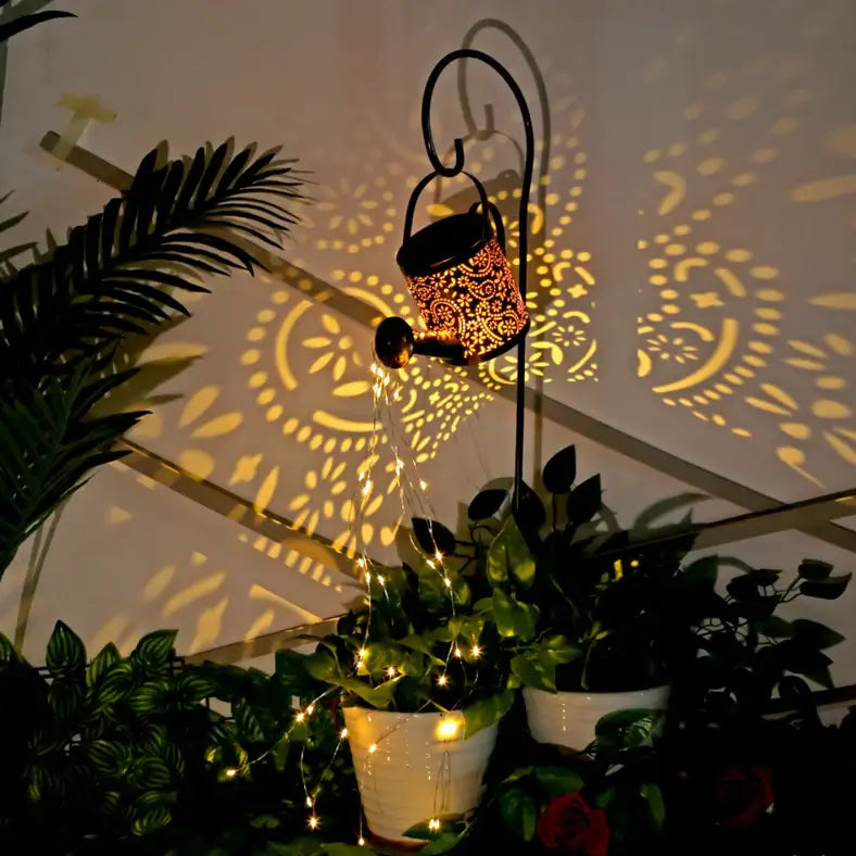 Regadera Solar - Decoración Mágica para el Jardín
