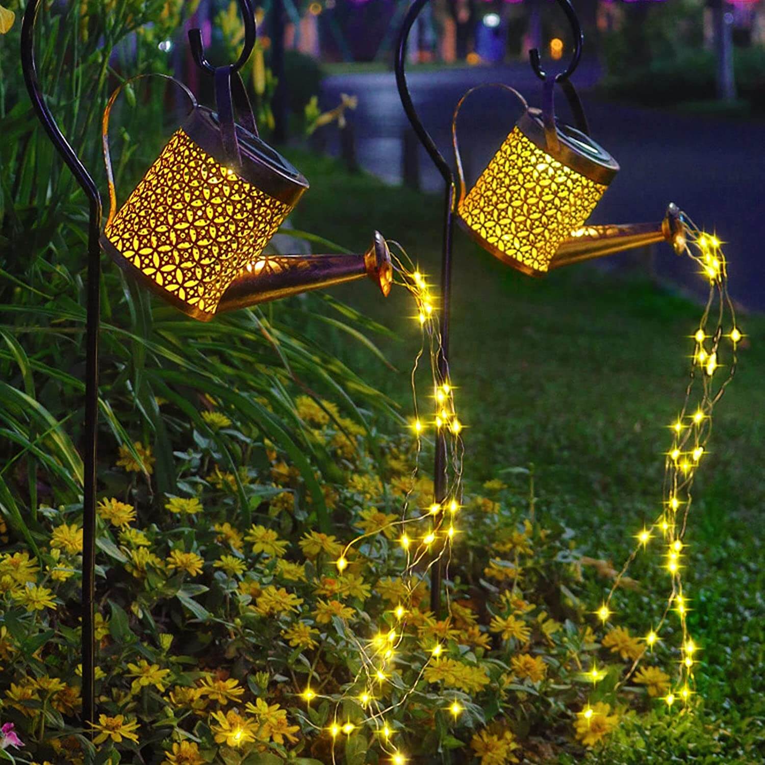 Regadera Solar - Decoración Mágica para el Jardín