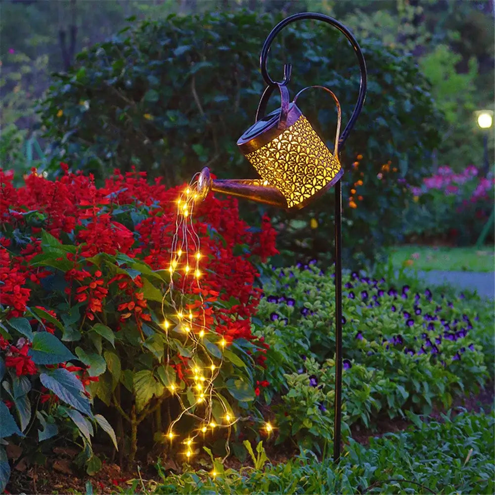 Regadera Solar - Decoración Mágica para el Jardín