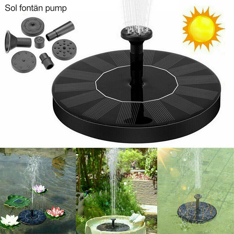Bomba de Fuente Solar para Jardín