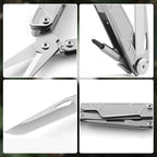 Cuchillo multifuncional para supervivencia al aire libre
