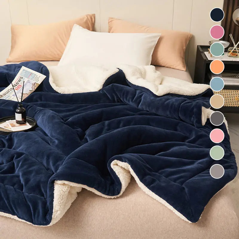 WoolHaven – Manta de felpa para calor y comodidad | 50% DESCUENTO