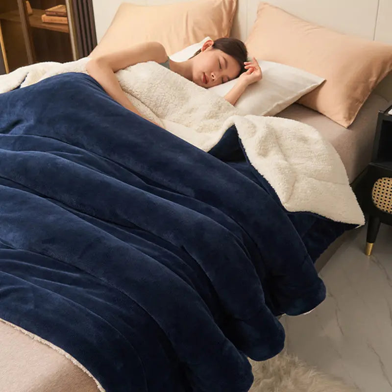 WoolHaven – Manta de felpa para calor y comodidad | 50% DESCUENTO