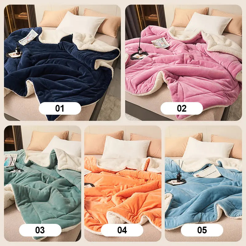 WoolHaven – Manta de felpa para calor y comodidad | 50% DESCUENTO