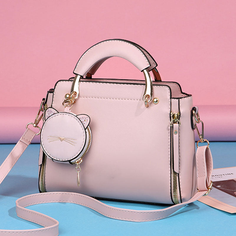 Lisslune | Bolsa versátil para mujeres con organizador de gatito lindo