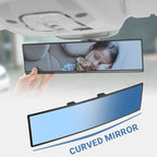 PanoramaView – Espejo retrovisor curvado y ancho