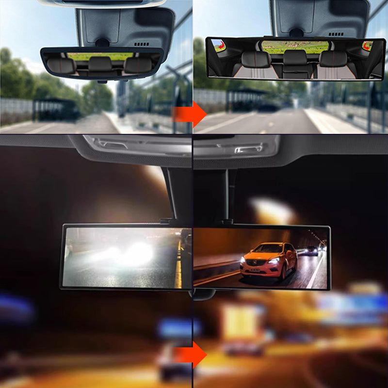 PanoramaView – Espejo retrovisor curvado y ancho