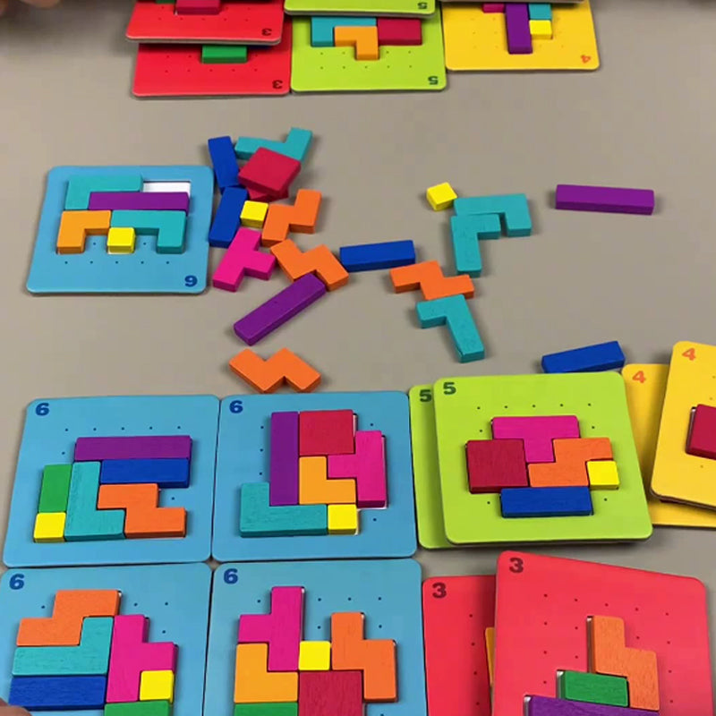 BrightBlocks – Juego de construcción y lógica colorido de 128 piezas | 50% DESCUENTO