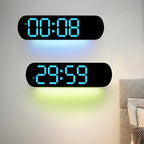 Reloj de Pared Digital LED Decorativo Multifuncional
