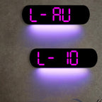 Reloj de Pared Digital LED Decorativo Multifuncional
