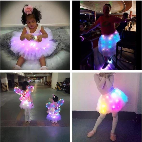 LumiBallet – Falda Tutu LED mágica | 1+1 GRATIS