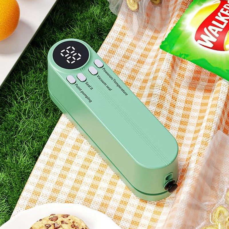 SealMate™ – Envasadora al vacío inalámbrica compacta | 50% DESCUENTO