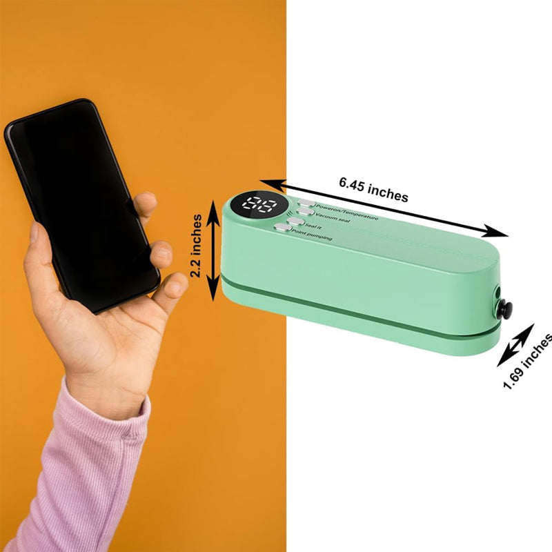 SealMate™ – Envasadora al vacío inalámbrica compacta | 50% DESCUENTO